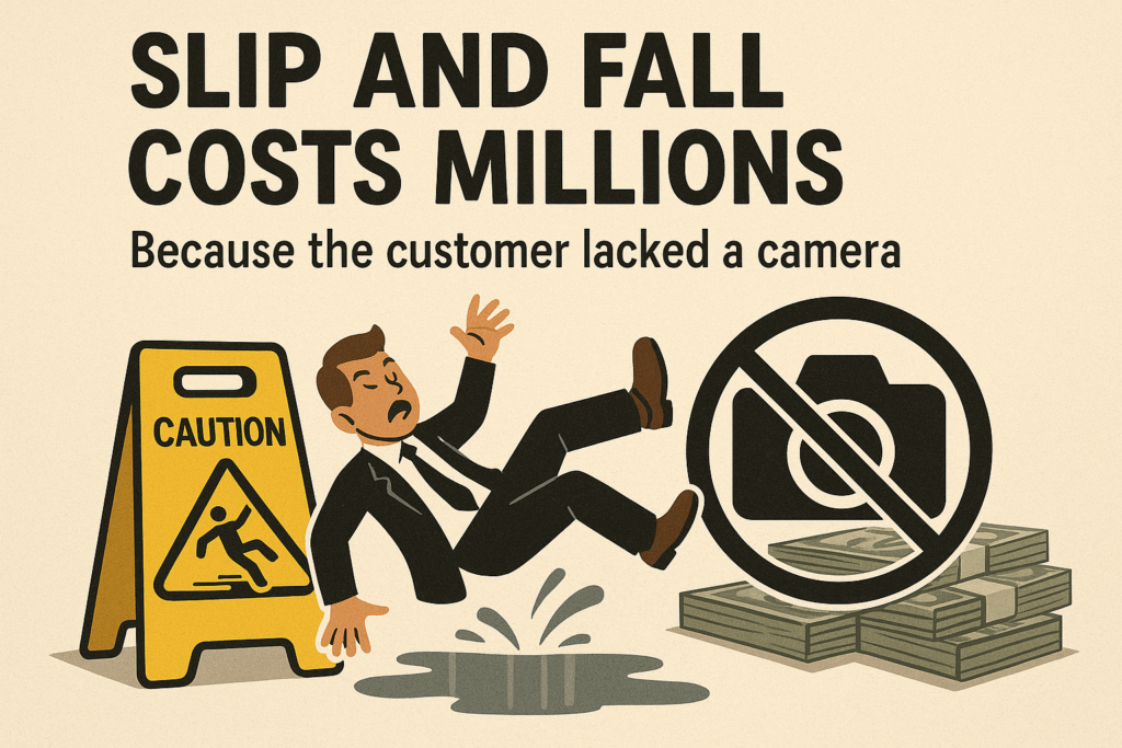 Slip and fall accisdent